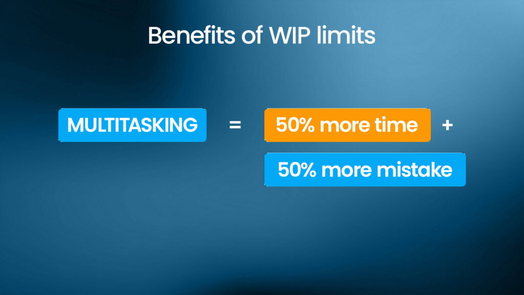 Benefits of WIP limits