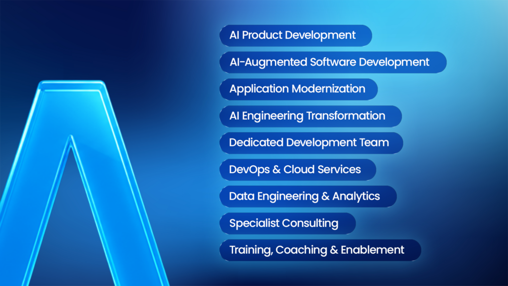 The main software development services of Axon Active