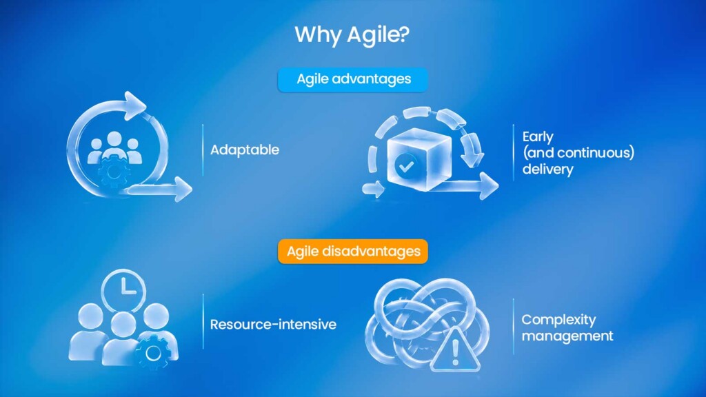 Why Agile? - Development teams choose Agile for its flexibility and responsiveness.