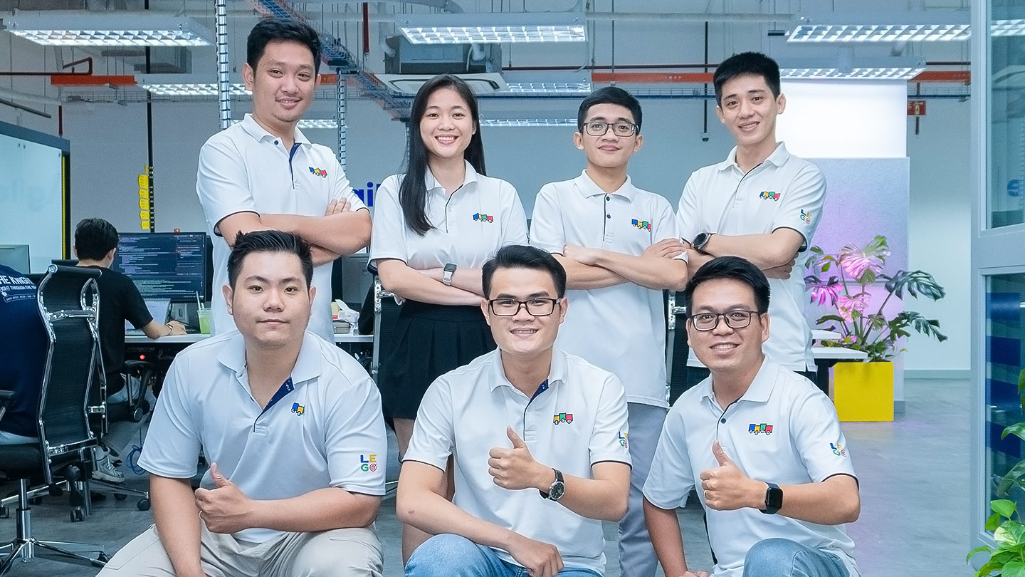 LEGO development team photo
