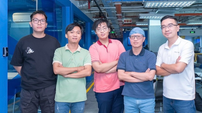 Mando development team photo