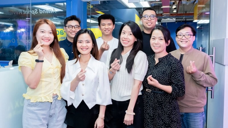 Muji development team photo