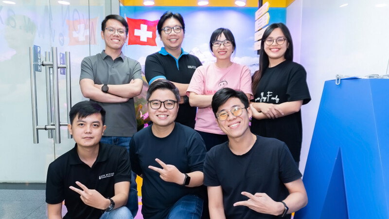Senique development team photo