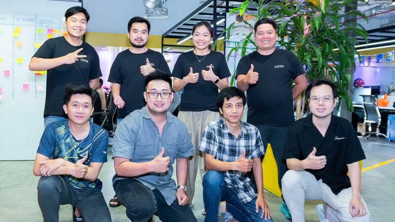 Vision development team photo