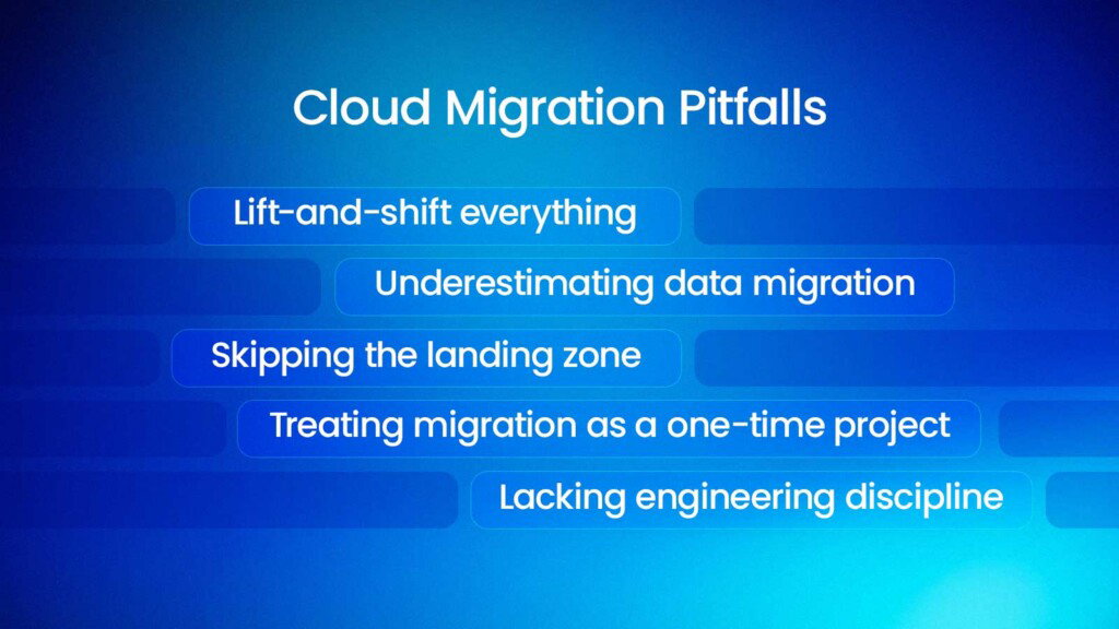 Common pitfalls and where cloud strategy engineering services help