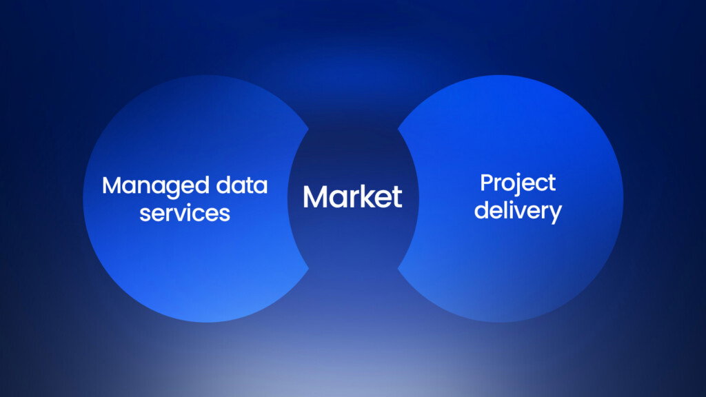 Managed data services vs project delivery